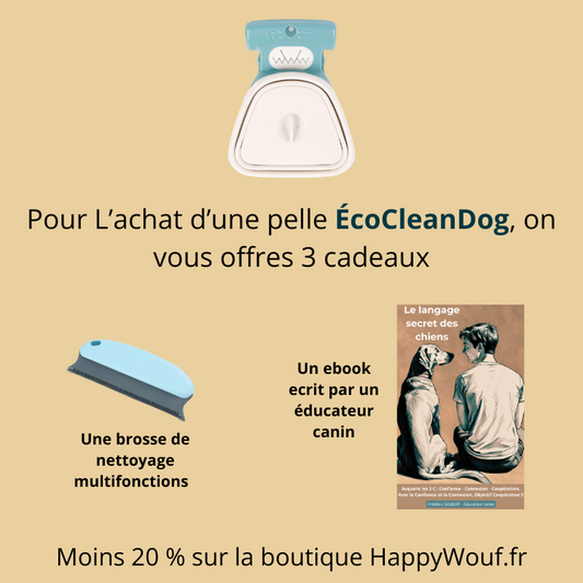 Pack ÉcoCleanDog Beige
