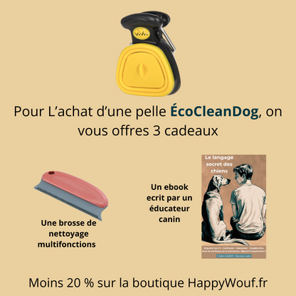 Pack EcoCleanDog Jaune
