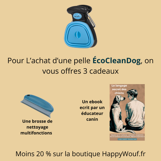 Pack ÉcoCleanDog Bleu